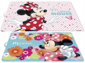 Podkładka plastikowa 43x28cm MINNIE BLOOM