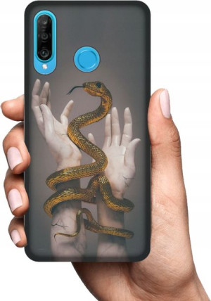 Obudowa Etui Na Huawei P30 Lite Wzory Case+szkło
