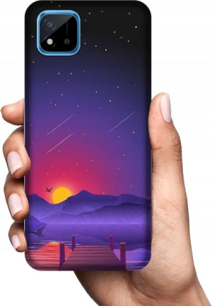 Obudowa Etui Na Realme C11 Wzory Case+szkło