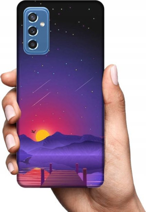 Obudowa Etui Na Samsung M52 Wzory Case+szkło