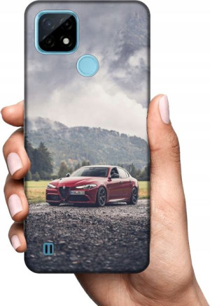 Obudowa Etui Na Realme C21 Wzory Case+szkło