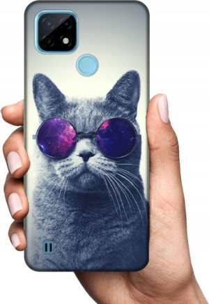 Obudowa Etui Na Realme C21 Wzory Case+szkło