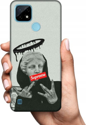 Obudowa Etui Na Realme C21 Wzory Case+szkło