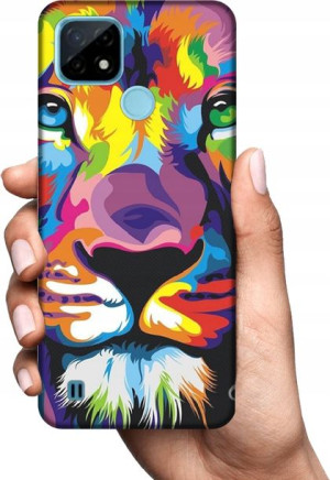 Obudowa Etui Na Realme C21 Wzory Case+szkło