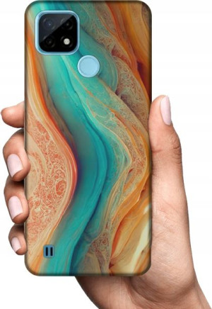 Obudowa Etui Na Realme C21 Wzory Case+szkło