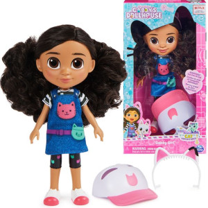 Koci Domek Gabi Lalka Gabby z czapką i uszami 20 cm Gabby's Dollhouse