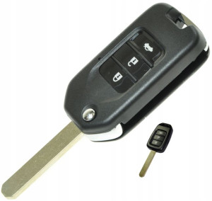 Honda City Civic Accord Kluczyk Hon66 Zamiennik Na Scyzoryk 3 Przyciski
