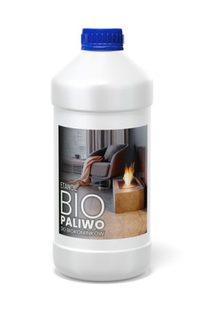 Biopaliwo do biokominka, bioetanol bezzapachowe 1L