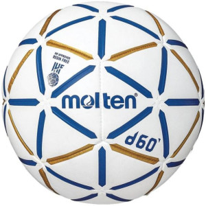 Piłka ręczna molten h2d4000-bw d60 ihf approved biało-niebiesko-złota