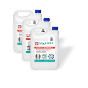 Płyn do dezynfekcji rąk - Bomasept Medical - zapach aloes - 15 litrów