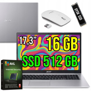 Laptop Acer Aspire 3 A317 17.3 FHD 16/512GB Win11