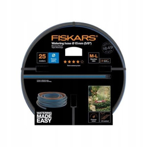 Fiskars Wąż Ogrodowy 15mm 5/8'' 25m -q4 1027098