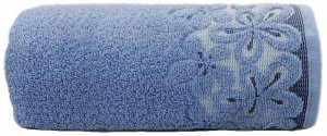 Ręcznik Kąpielowy Greno Bella Rozm.70x140 Cm Denim