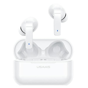 Usams Słuchawki Bluetooth 5.0 Tws Ly Series Anc Bezprzewodowe Biały/white