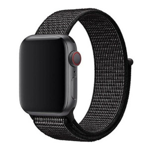 Pasek Apple Watch Mx7y2am/a 38/40/41mm Nike Loop Band Czarny/black
