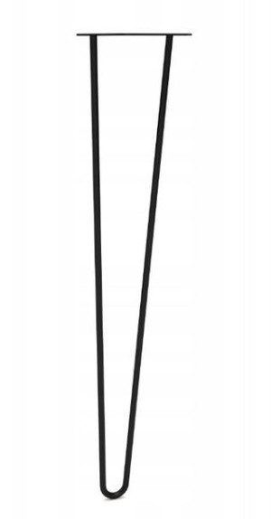 Noga metalowa loft do stołu Hairpin Legs 40cm