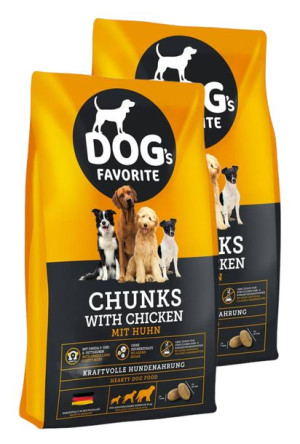 Happy Dog Dog favorit kurczak 2x15kg