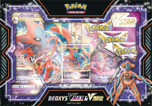 Zestaw Pokemon Battle Box Deoxys VMAX VSTAR 4 promo