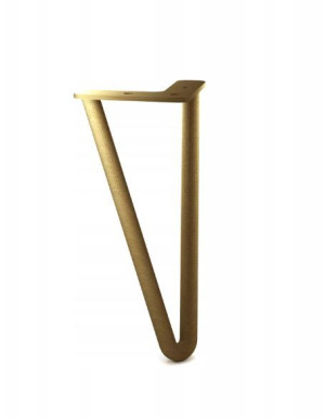 Noga metalowa loft do stołu Hairpin Legs 40cm