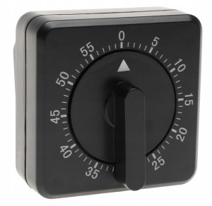 MINUTNIK Kuchenny Czarny TIMER Czasomierz 2875