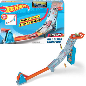 Hot Wheels Zestaw Torów Wyścig Pod Górę + autko