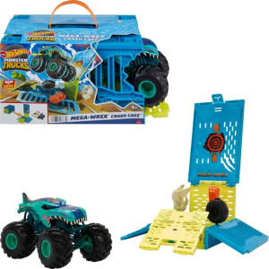 Hot Wheels Monster Trucks Mega Wrex Crash Cage