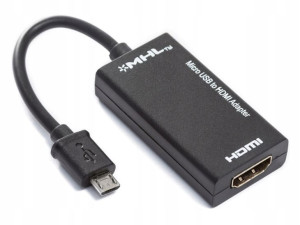 Adapter Kabel MHL Micro USB HDMI TV FullHD 1080p