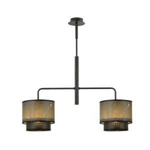 ARIGATO 2 MARBEL BLACK 1191/2 nowoczesna lampa sufitowa design abażur