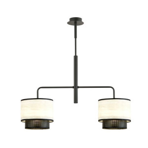 ARIGATO 2 MARBEL WHITE 1192/2 nowoczesna lampa sufitowa design abażur