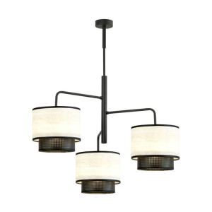 ARIGATO 3 MARBEL WHITE 1192/3 nowoczesna lampa sufitowa design abażur