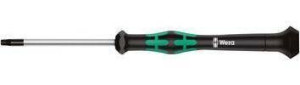 Wkrętak do śrub z gniazdem TORX® dla elektroników, z funkcją przytrzymywani