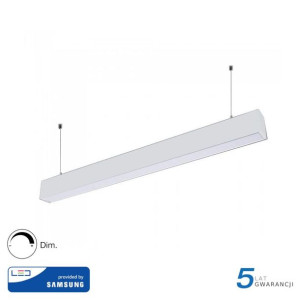 Oprawa V-TAC LED Linear SAMSUNG CHIP 60W Góra Dół Do łączenia Zwieszana Bia