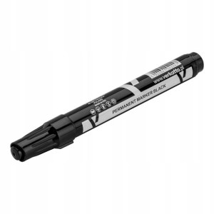 Marker Czarny Mazak Permanentny Wodoodporny