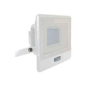 Projektor LED V-TAC 30W SAMSUNG CHIP Czujnik Ruchu Biały Z MUFĄ VT-138S 300