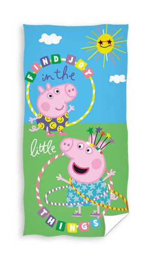Ręcznik Kąpielowy 70x140 - Świnka Peppa