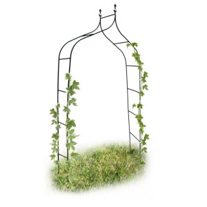 Pergola ogrodowa kwietnik metalowa dekoracyjna łuk