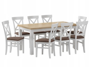 stół krzesła 160x90+2x40 + 8 polska jakość KOLORY
