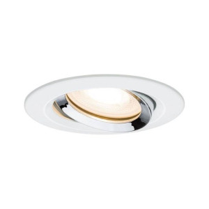 Oprawa wbudowana Nova premium IP65 ruchoma LED 1x7W 230V GU10 51mm Biały/Al