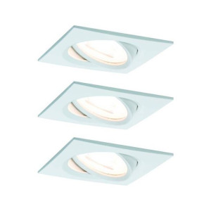Zestaw Oprawa wbudowana Nova ruchoma LED 3x6,5W 2700K 230V GU10 51mm Biały