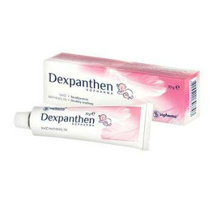 Dexpanthen Sopharma, maść na odparzenia do skóry wrażliwej, 30 g