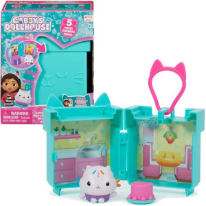 Koci Domek Gabi Łaskotek minibox pokój 5 elementów Cakey Cat Gabby's Dollho