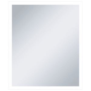 Ścienne lustro łazienkowe z LED, 50 x 60 cm