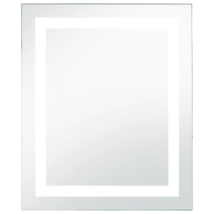 Ścienne lustro łazienkowe z LED i czujnikiem dotykowym 60x80 cm