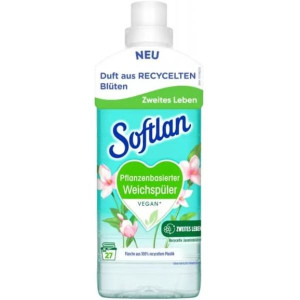 Softlan Jaśmin Vegan, płyn do płukania tkanin na bazie roślin, 650 ml