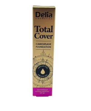 DELIA Total Cover Podkład i Korektor 2w1 nr 56