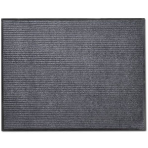 Wycieraczka przed drzwi PCV, 90 x 60 cm, szara
