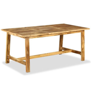 Stół jadalniany, lite drewno mango, 180 cm