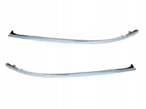 Audi A6 C5 97-01 Listwy Zderzaka Chrom Pod Lampę
