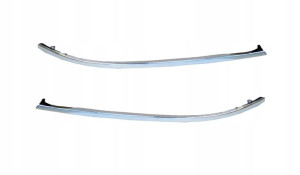 Audi A6 C5 Lift 01-05 Listwy Zderzaka Chrom Lampy