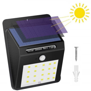 Lampa Solarna 20 Led Z Czujnikiem Zmierzchu Ruchu